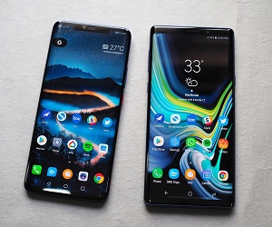 Сравнение Huawei Mate 20 Pro и Samsung Galaxy Note 9
