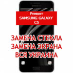 ремонт Samsung Galaxy C5 замена стекла и экрана