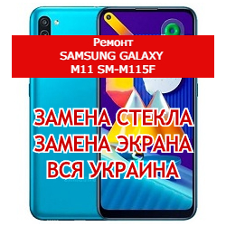 ремонт Samsung Galaxy M11 SM-M115F замена стекла и экрана