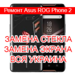 Ремонт Asus ROG Phone 2 замена стекла и экрана