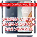 Ремонт OnePlus Nord N100 замена стекла и экрана